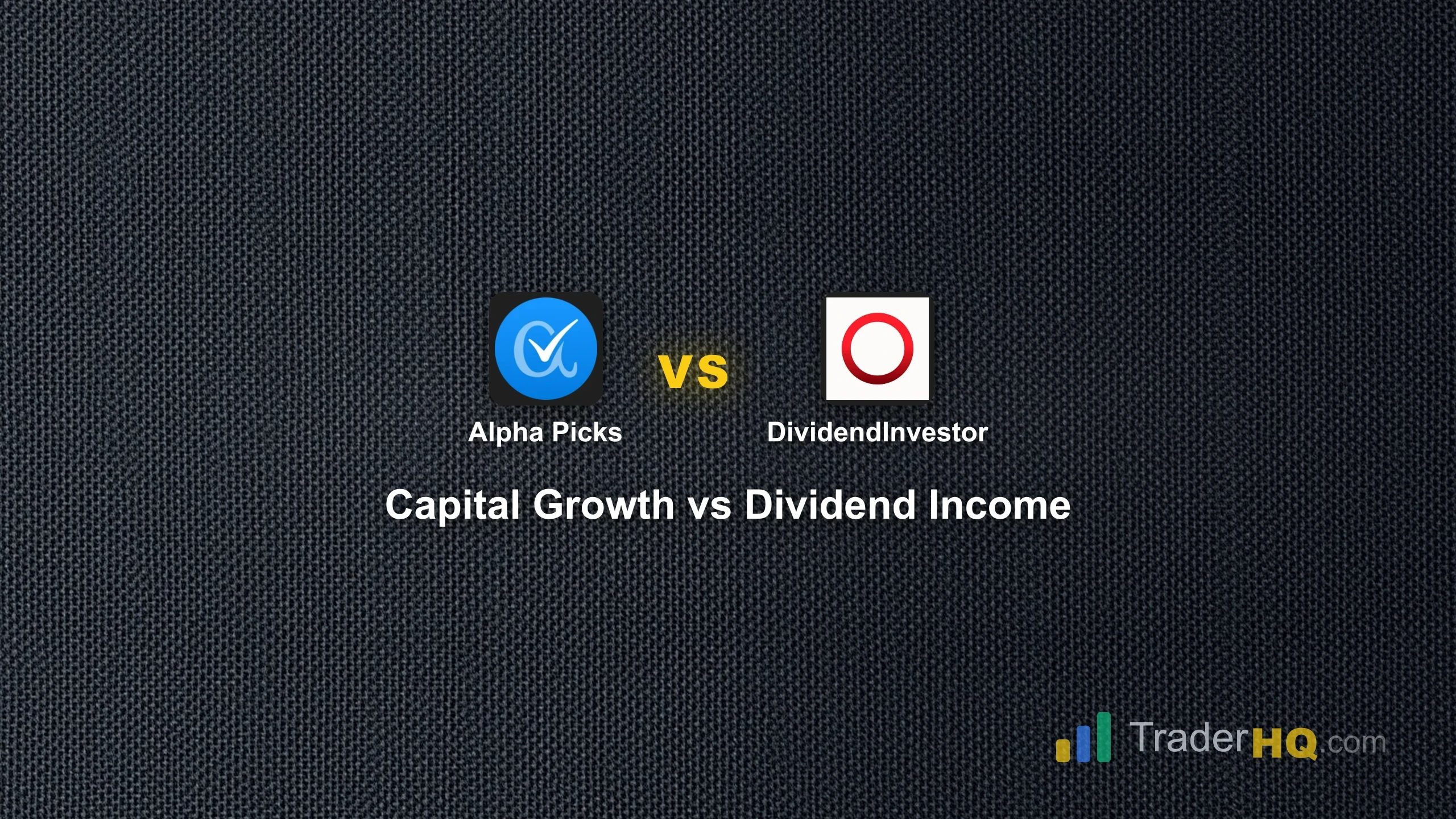 Capital Growth vs Dividend Income - Seeking Alpha Alpha Picks vs Morningstar DividendInvestor (2026)