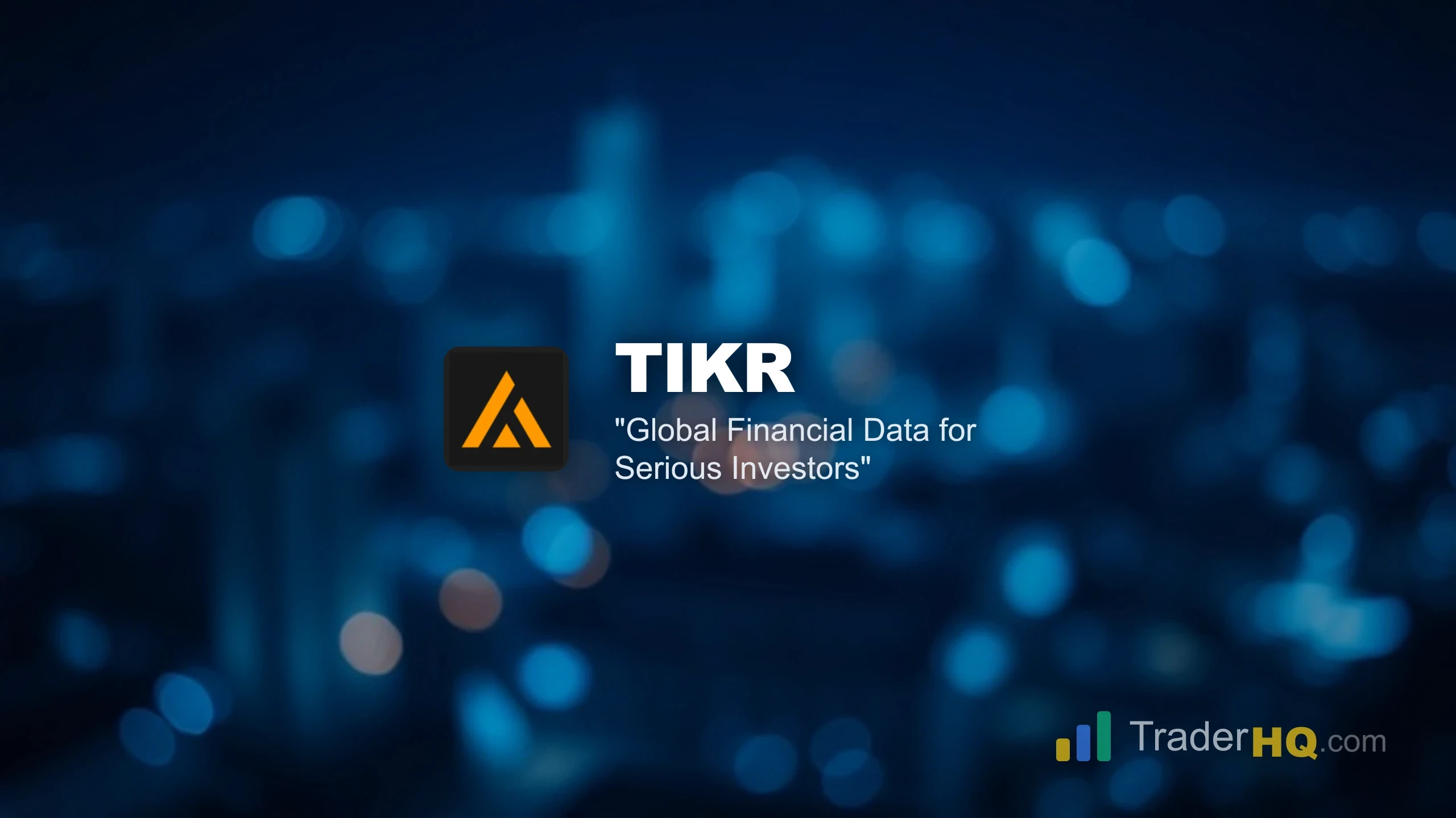 Global Financial Data for Serious Investors - TIKR Review: Is This the Bloomberg Alternative You've Been Waiting For?