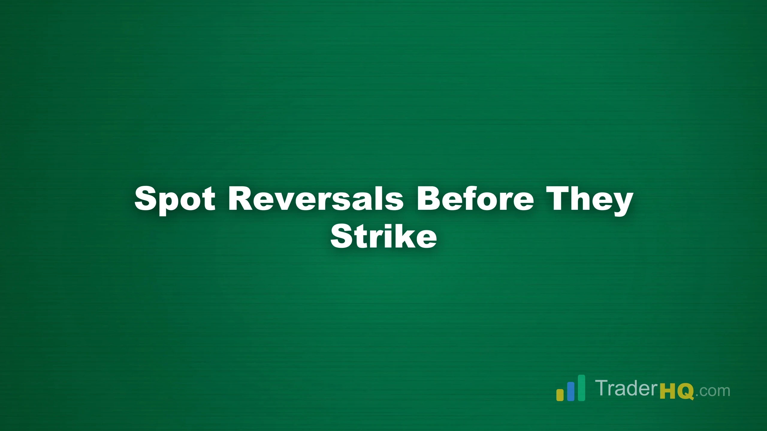 Spot Reversals Before They Strike - Bearish Reversal Patterns: Visual Candlestick Guide