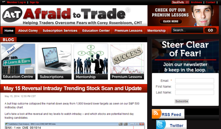 Afraid to Trade