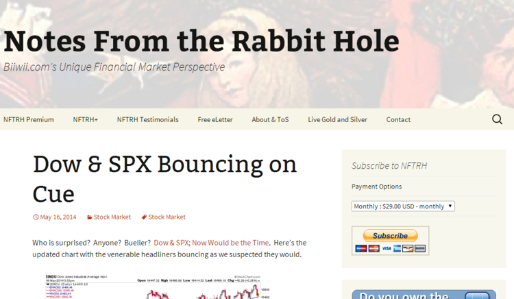Notes From the Rabbit Hole