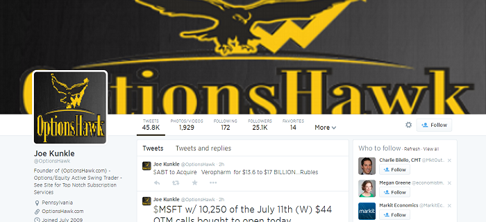 options hawk twitter profile
