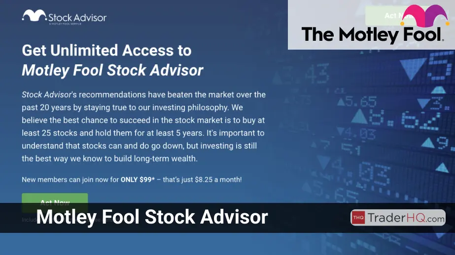 🥇 1. Motley Fool Stock Advisor