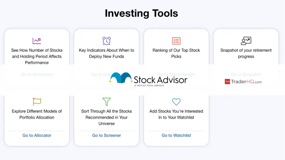 Stock Advisor Investing Tools
